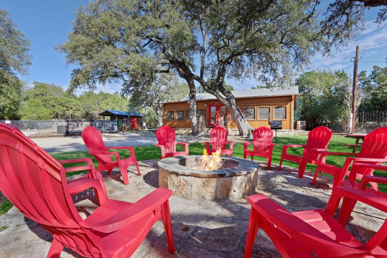 Wimberley Log Cabins Resort And Suites- Unit 8 Exteriör bild